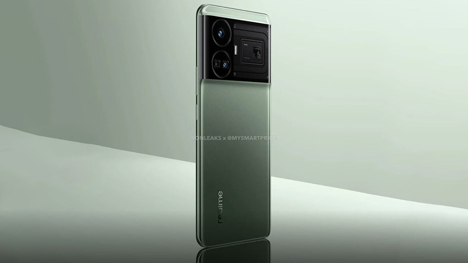 Realme GT Neo 6 lộ ảnh render