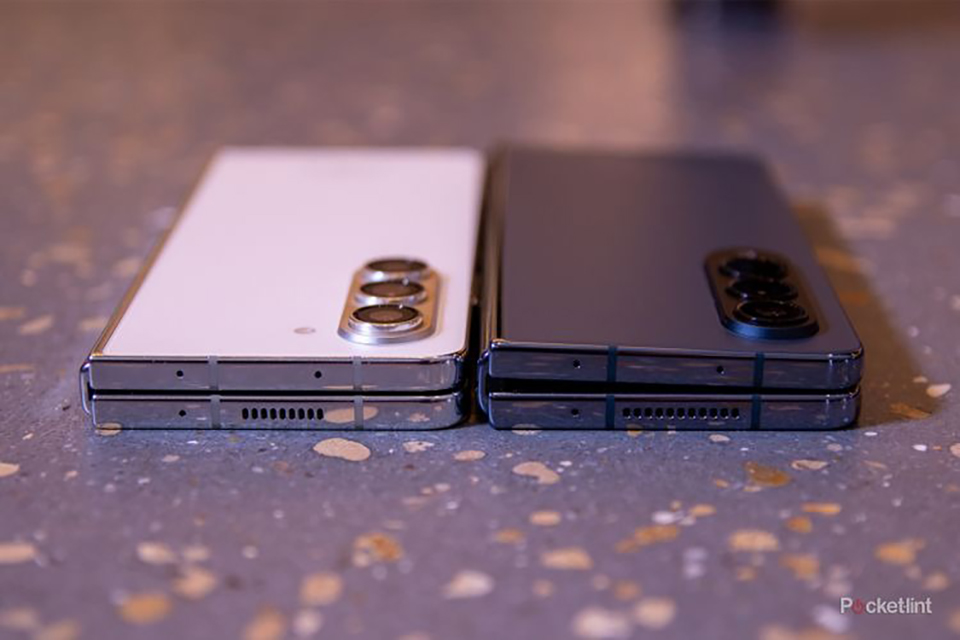 Bản lề Flex mới giúp Galaxy Z Fold5 gập phẳng hơn Z Fold4