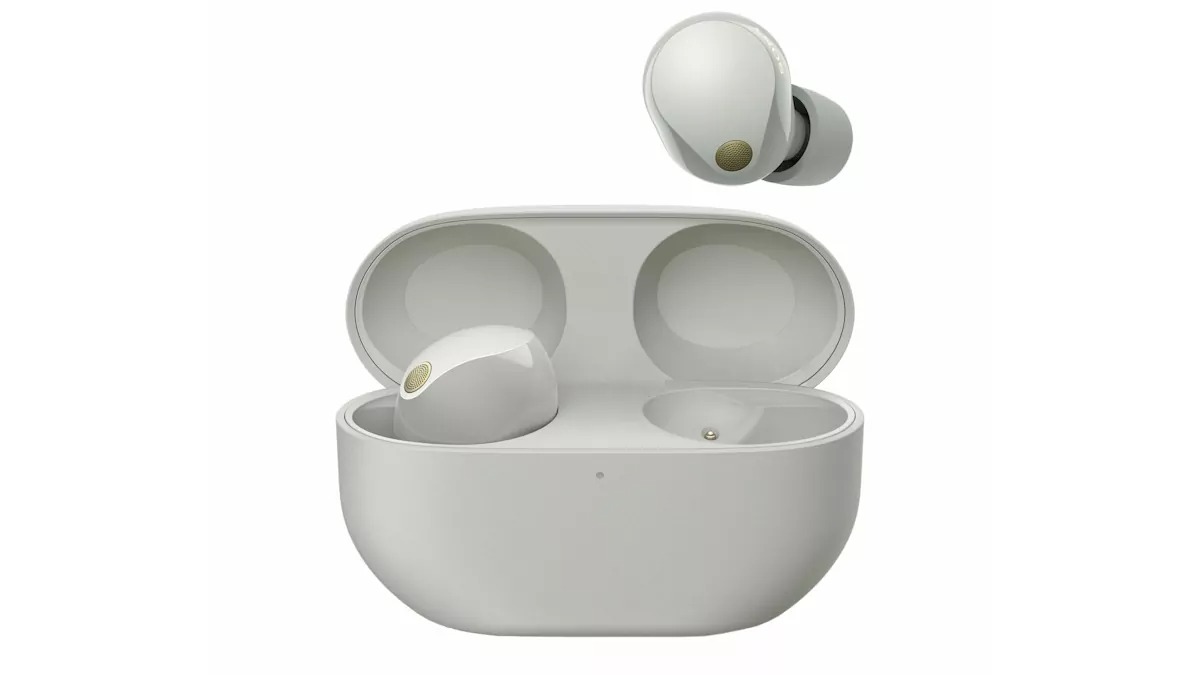 Hình ảnh render được cho là của Sony WF-1000XM5