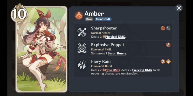 Amber Thất Thánh Triệu Hồi