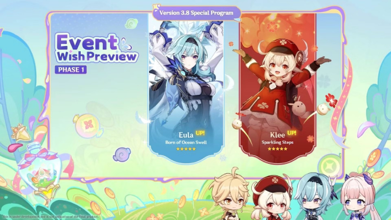 banner 3.8 Genshin Impact