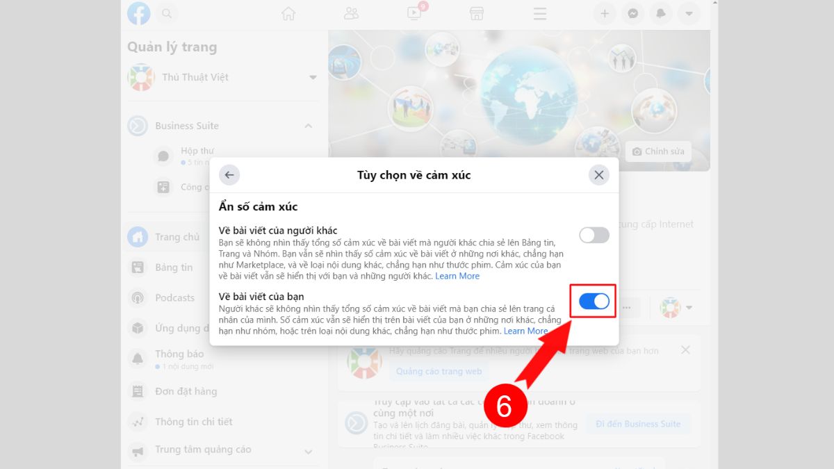 Hướng dẫn nhanh cách ẩn like trên Facebook cá nhân bằng điện thoại