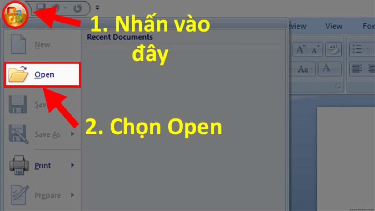 cách chuyển Word sang Powerpoint bước 1