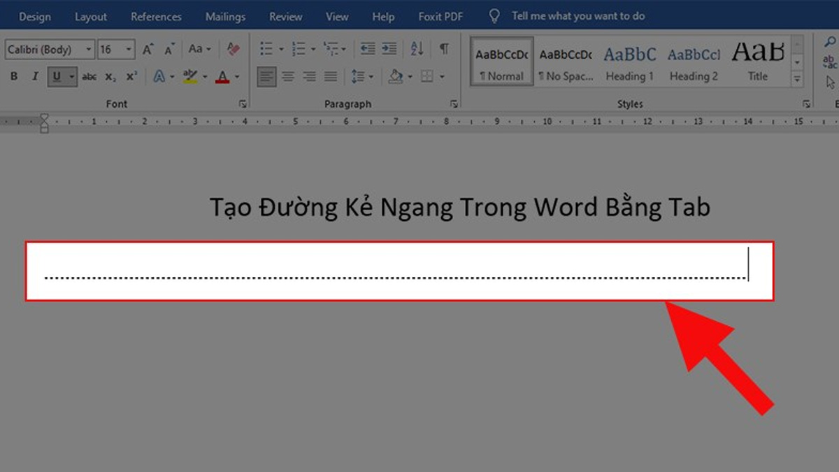 Tìm hiểu về các loại dòng kẻ trong Word