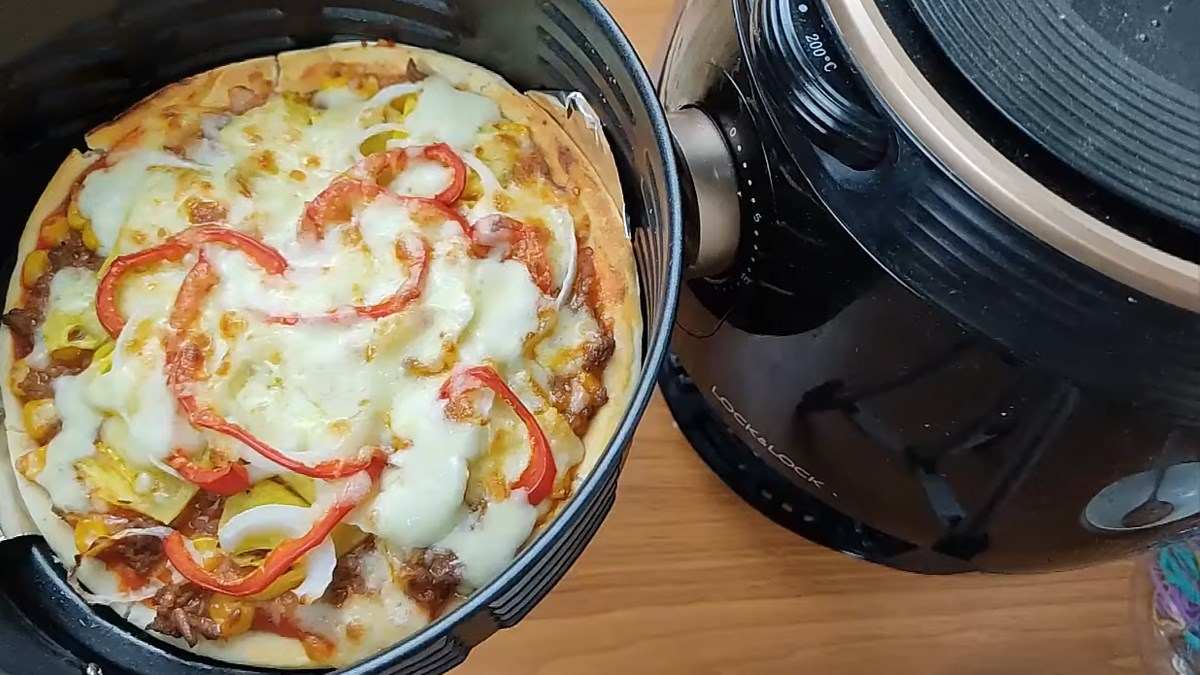 3 Cách làm pizza bằng nồi chiên không dầu đặc biệt ngon