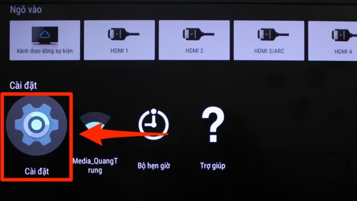 Cách tắt chế độ demo trên Tivi Sony 2