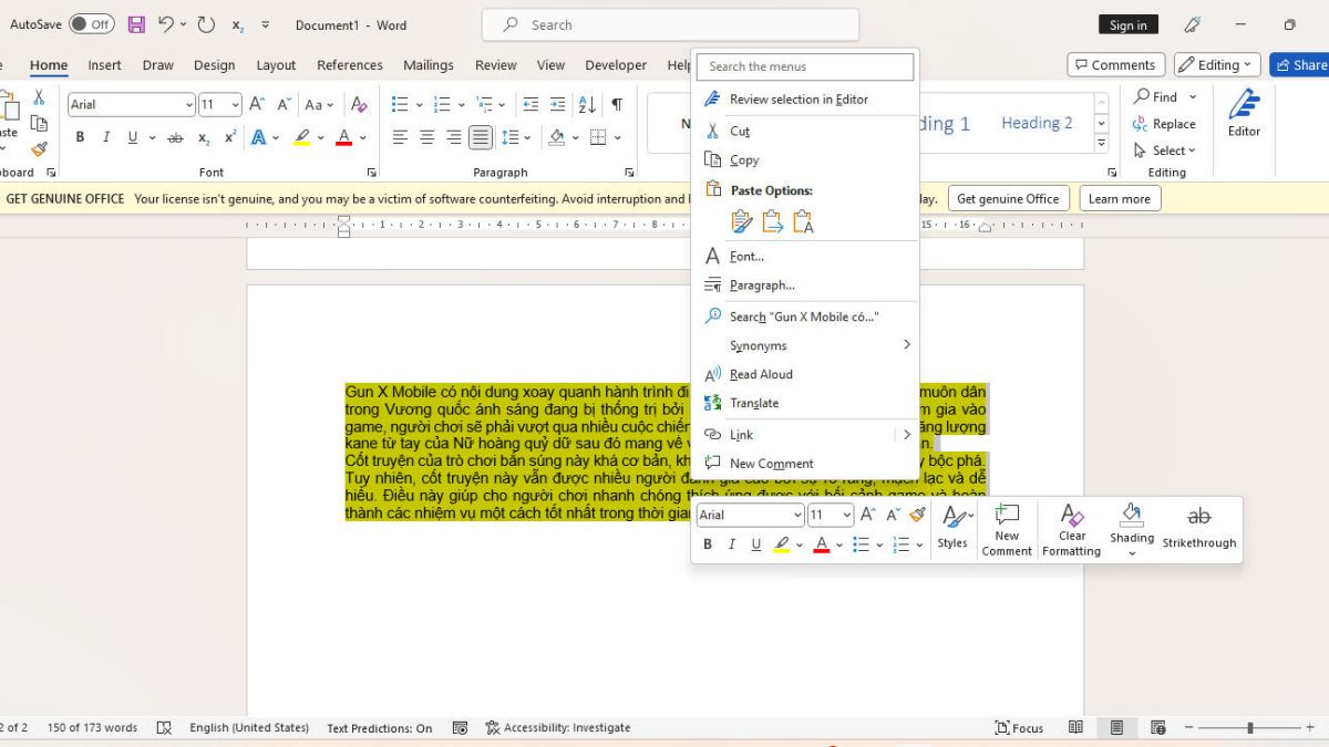 Cách xóa nền trong Word cực đơn giản bằng Notepad bước 2