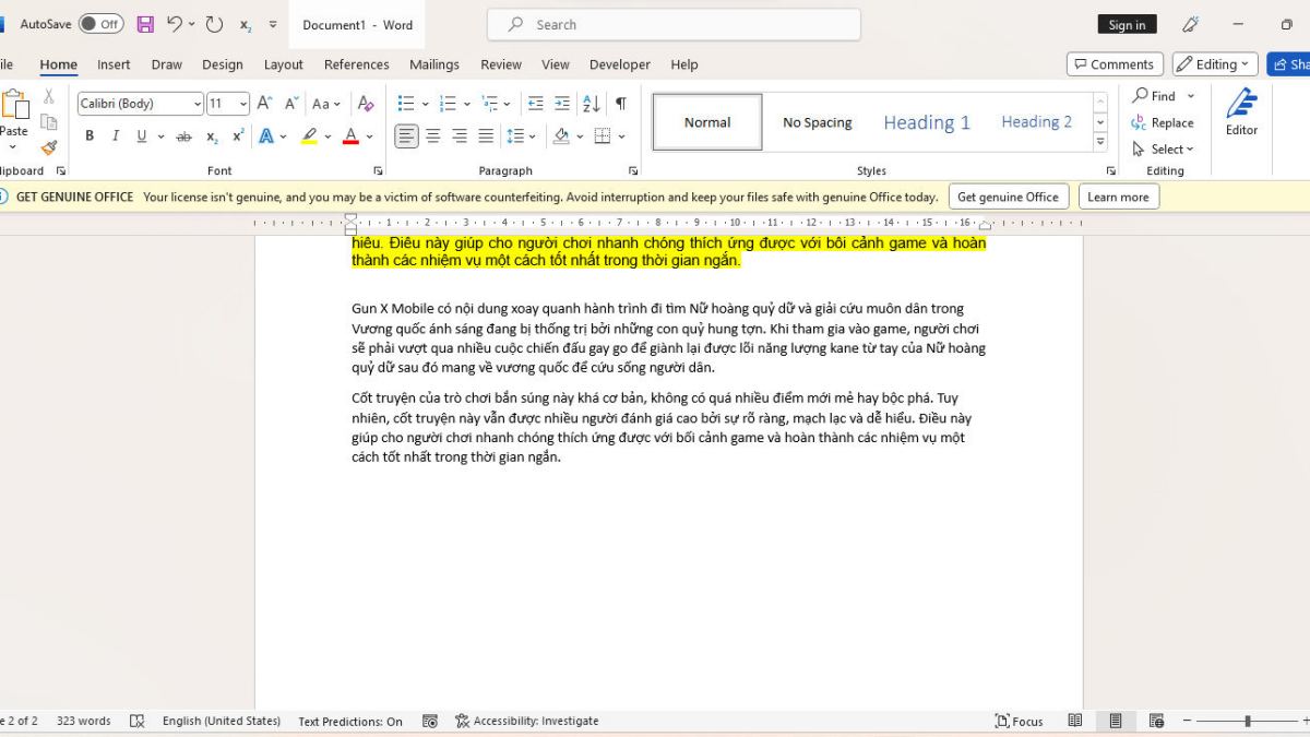 Cách xóa nền trong Word cực đơn giản bằng Notepad bước 4