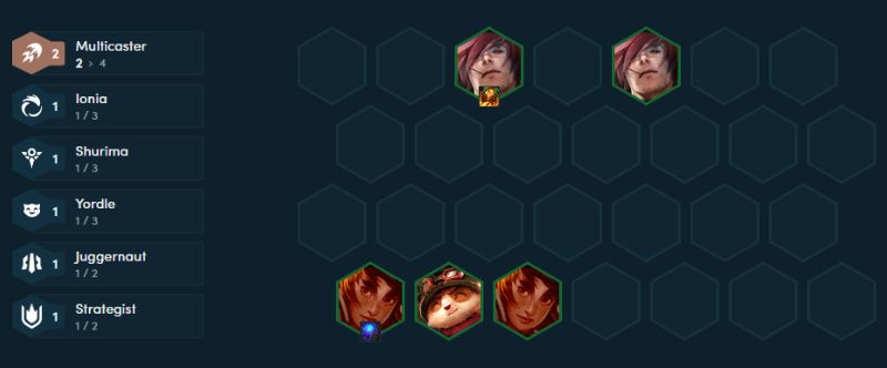 Đội hình Set_Taliyah Đầu trận