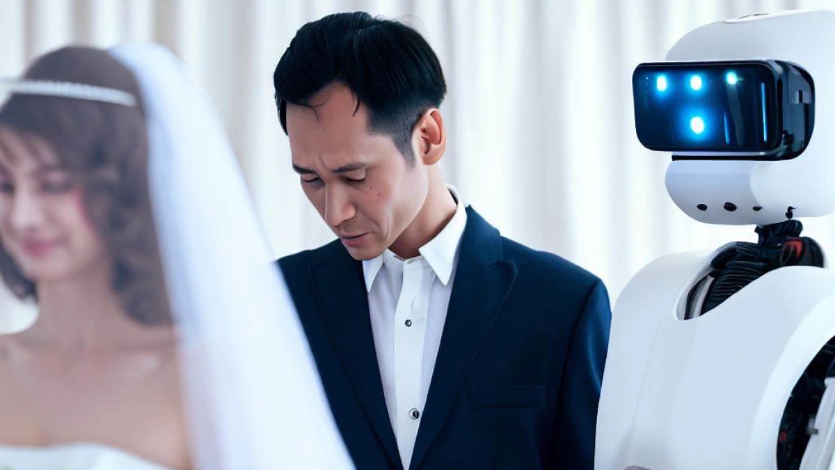 Hôn lễ đầu tiên do ChatGPT chủ toạ đã diễn ra trong thực tế với một cặp vợ chồng người Mỹ