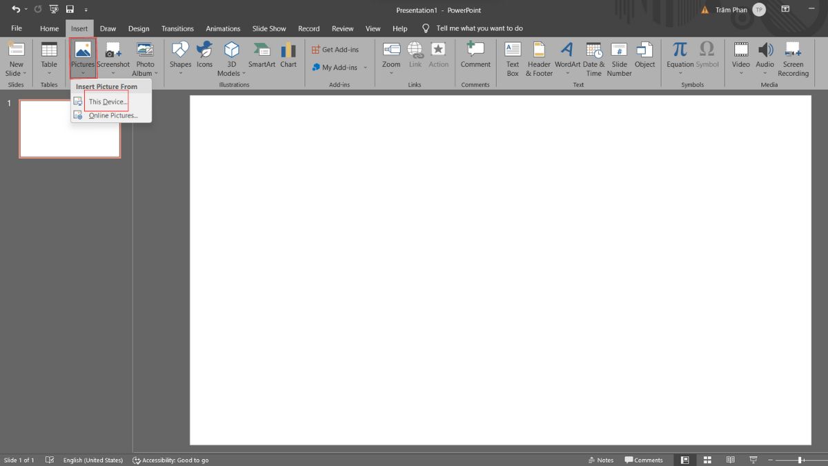 3 bước chỉnh phông nền ảnh thẻ trên PowerPoint cực đơn giản - Hình 1
