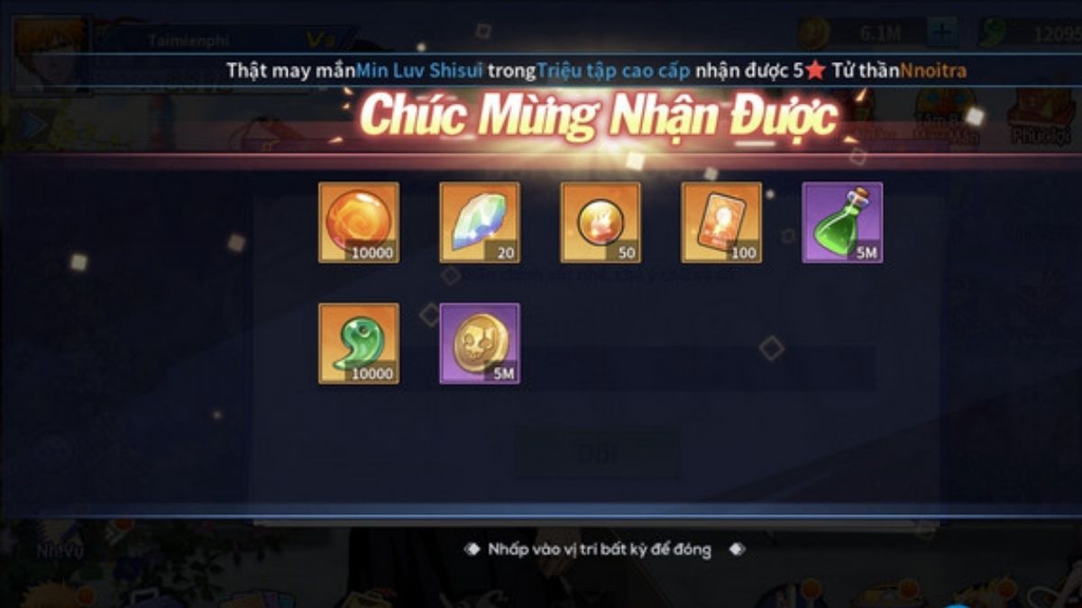 Cách nhập code Bleach Huyết Chiến bước 3