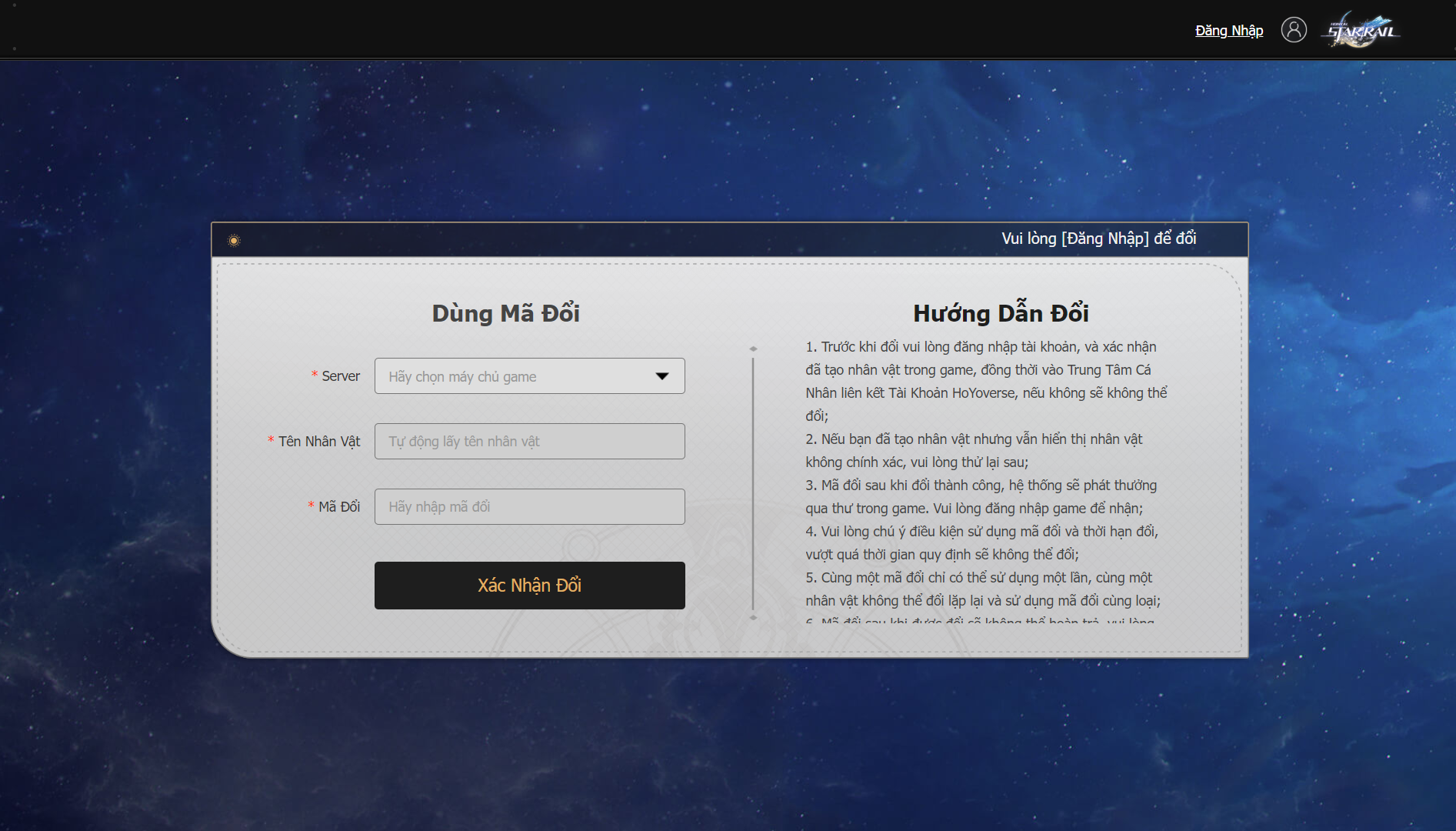 Đổi code trên web