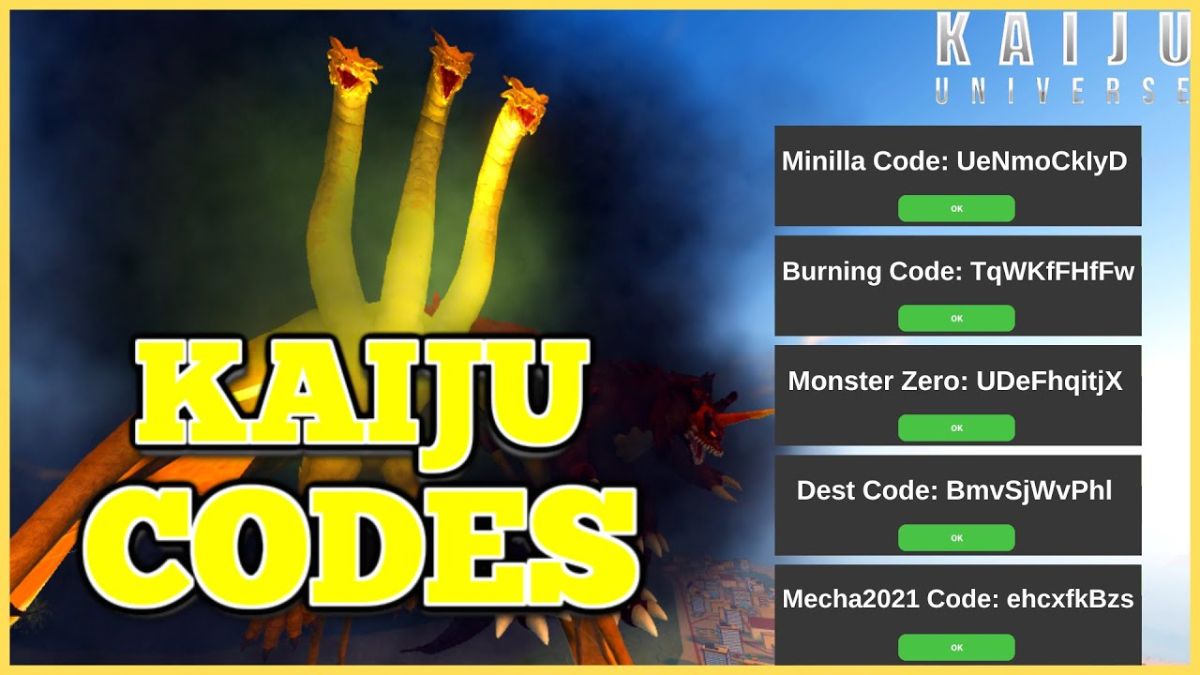 Code Kaiju Universe mới nhất, cách nhập code