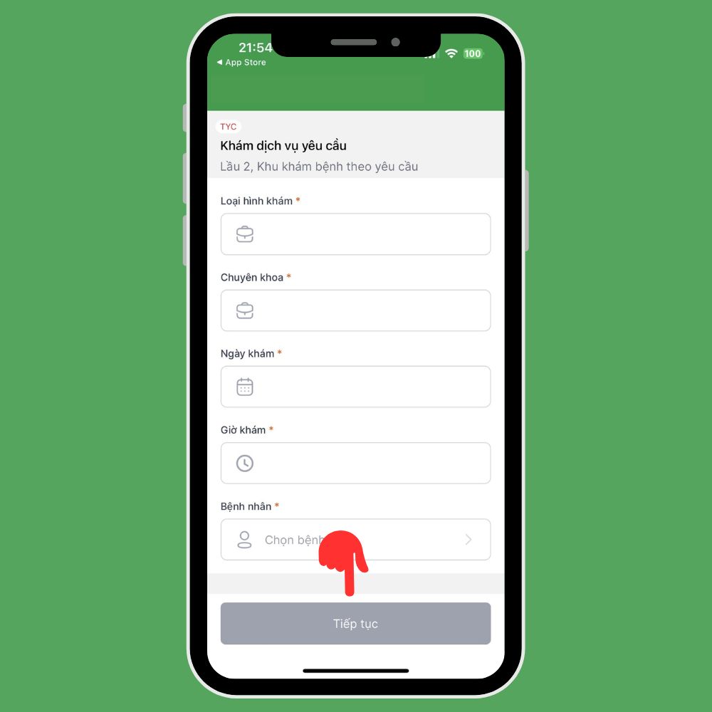 Cách đặt lịch khám online qua ứng dụng Bệnh viện Quân y 175 - Hình 6