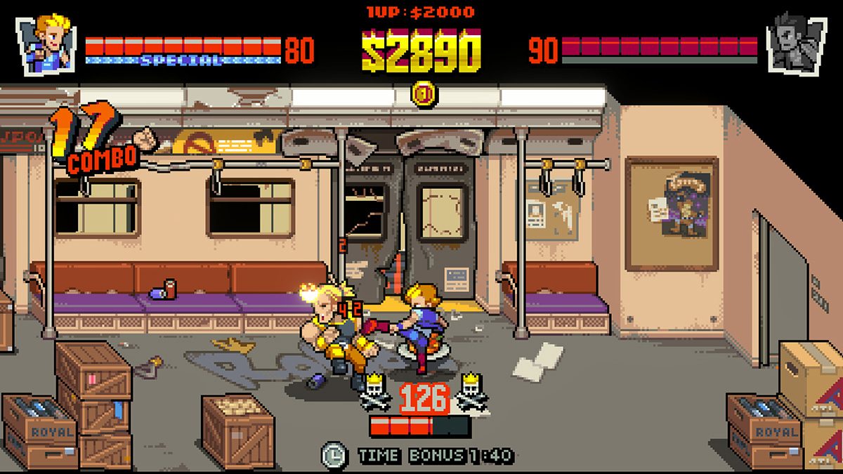 Double Dragon Gaiden: Rise Of The Dragons - Chiến đấu vừa mới lạ vừa khó chịu