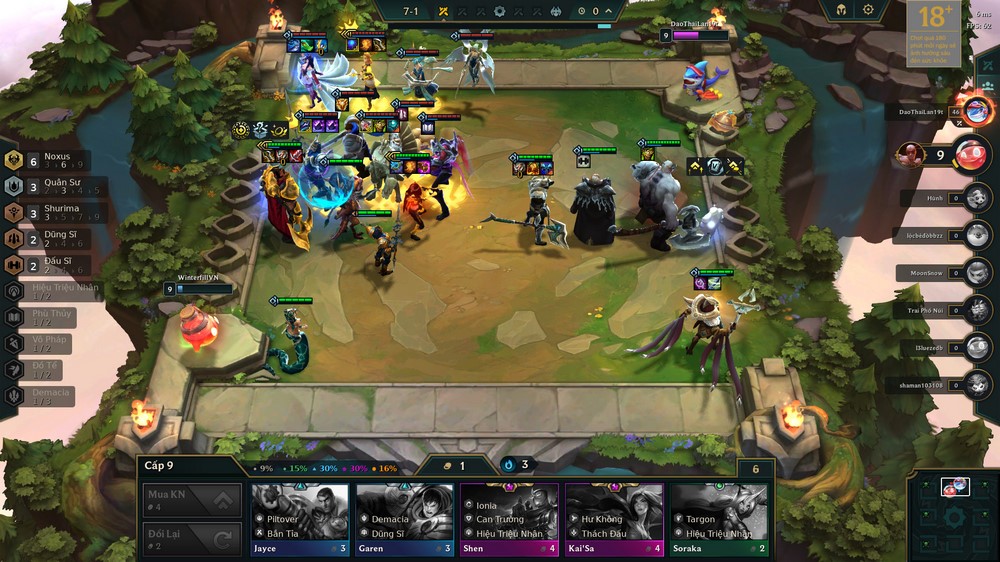 Darius và Katarina carry đội hình reroll hoàn hảo nhất ĐTCL 9