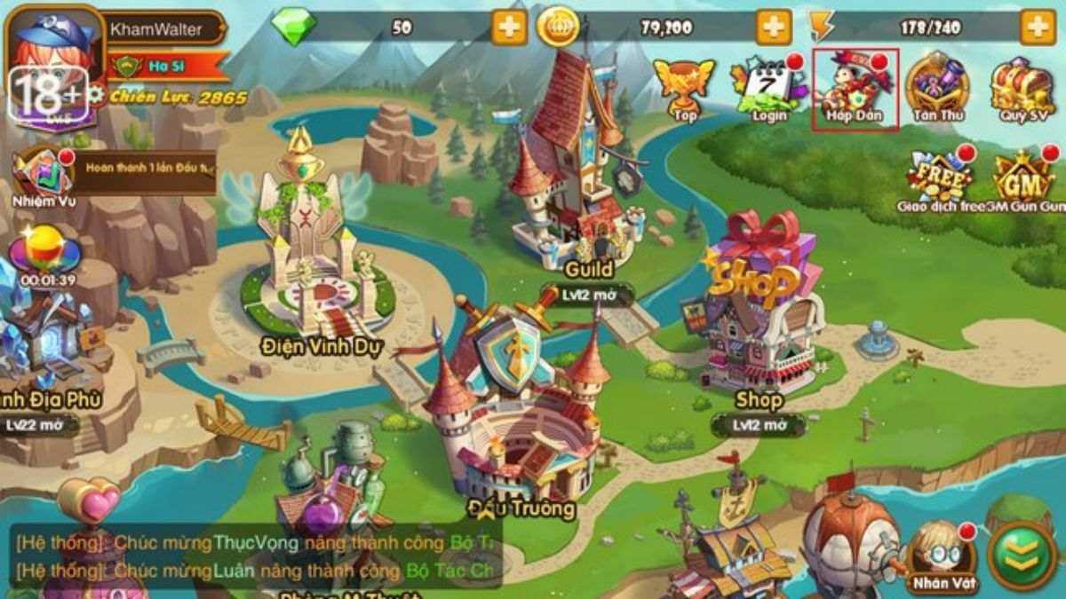 Gun X Mobile nổi bật với lối chơi đơn giản 