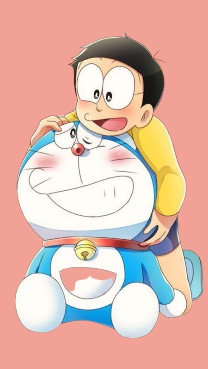Hình nền Doremon và Nobita cute