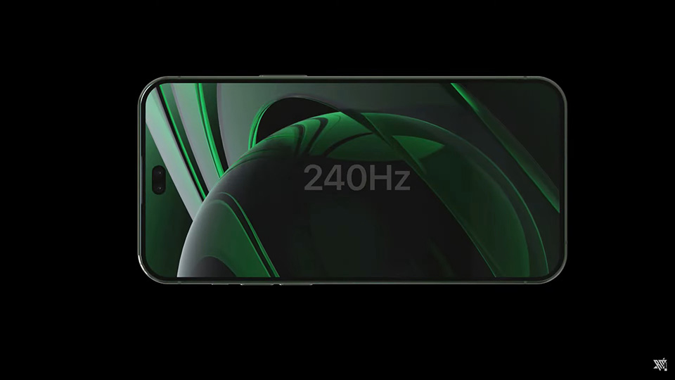 iPhone XX Ultra được hình dung có màn hình 240Hz