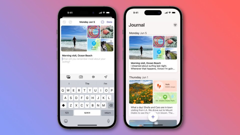 Ứng dụng Journal