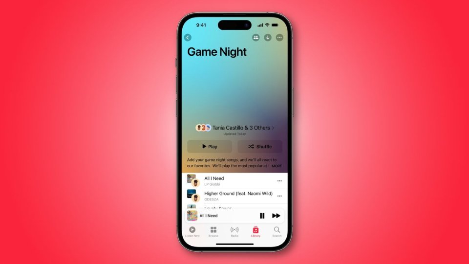 Danh sách phát cộng tác trong Apple Music