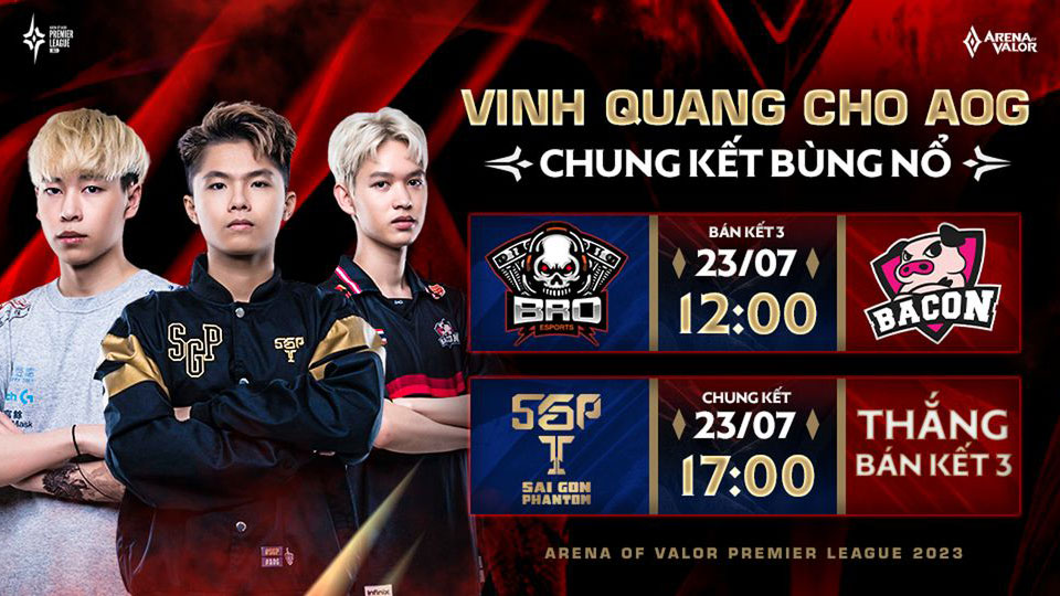 SaiGon Phantom vào chung kết APL 2023 