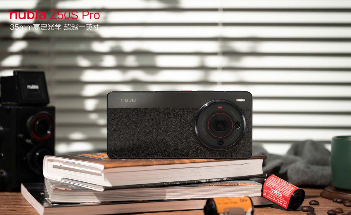 Nubia Z50S Pro sở hữu thiết kế ấn tượng