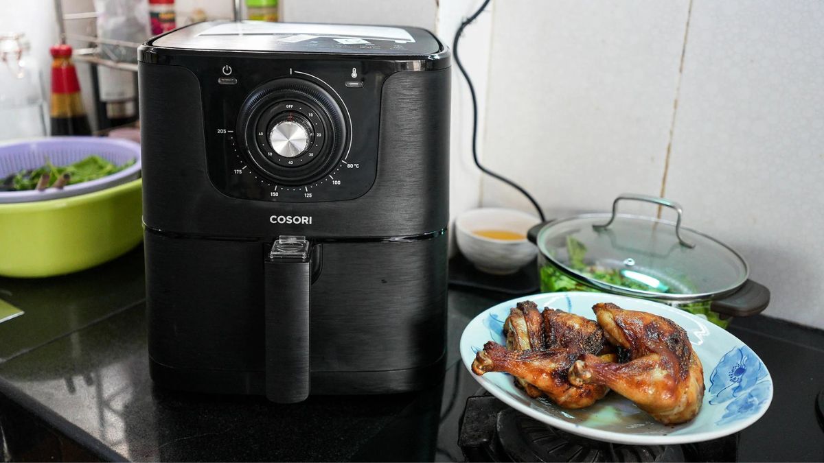 Review nồi chiên không dầu Cosori2