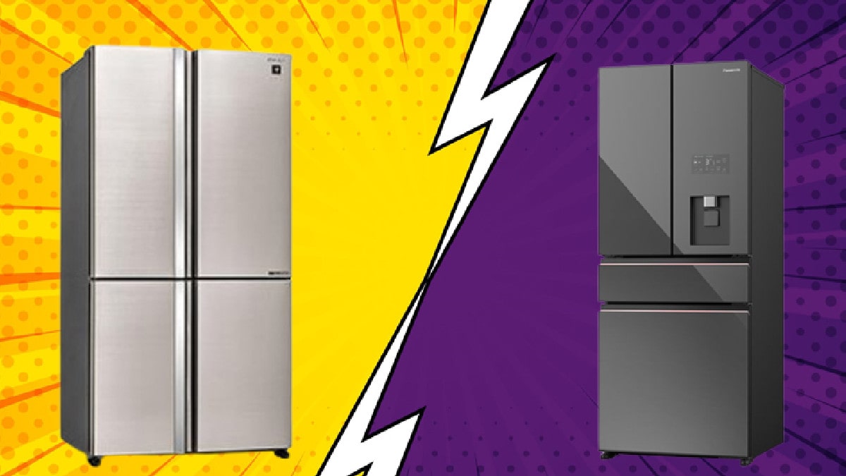 So sánh tủ lạnh Sharp và Panasonic: Loại nào tốt nên mua?