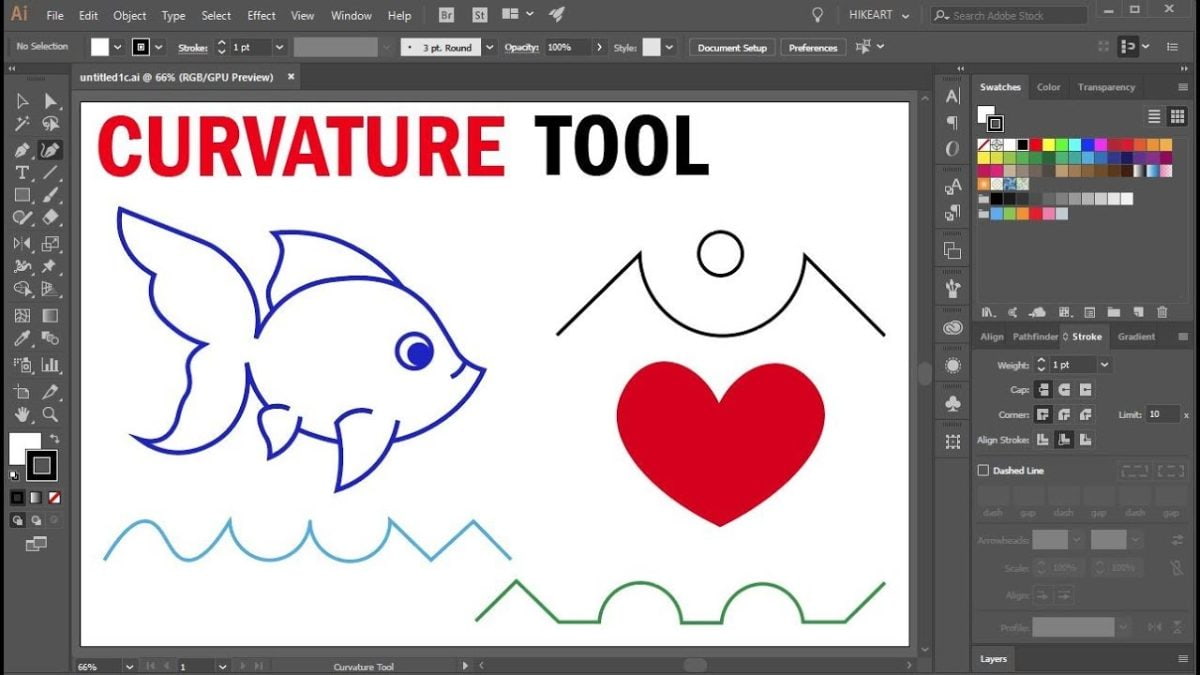 Bộ công cụ vẽ có độ chính xác cao của Adobe Illustrator