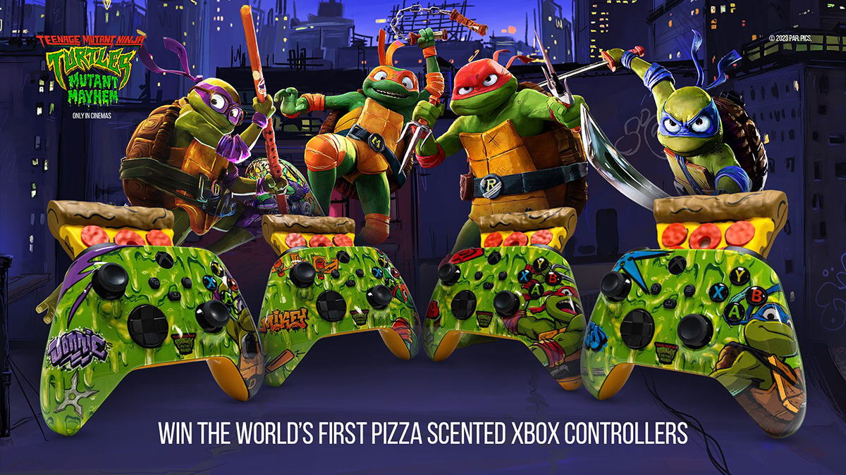Xbox ra mắt tay bấm tỏa hương Pizza thách thức bao tử game thủ
