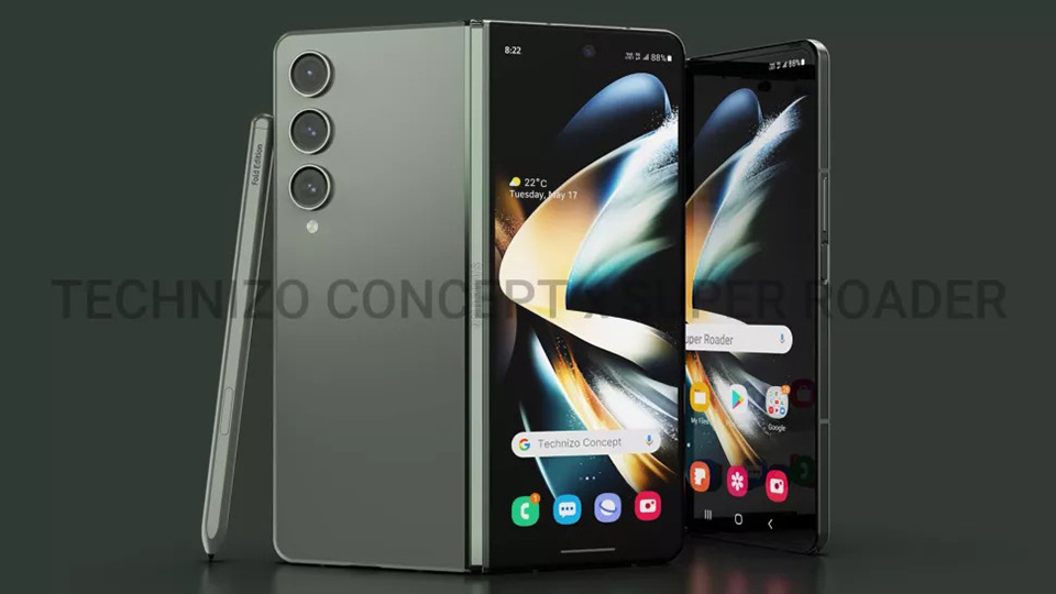 Thiết kế Galaxy Z Fold5 sẽ nhẹ và mỏng hơn