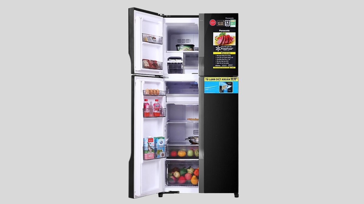 Tủ lạnh panasonic 4 cánh dưới 20 triệu gồm tủ lạnh Panasonic Inverter 550 lít NR-DZ601VGKV