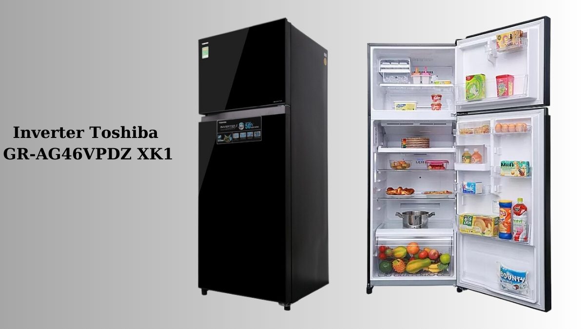 Tủ lạnh Toshiba có tốt không: Tủ lạnh Inverter Toshiba GR-AG46VPDZ XK1