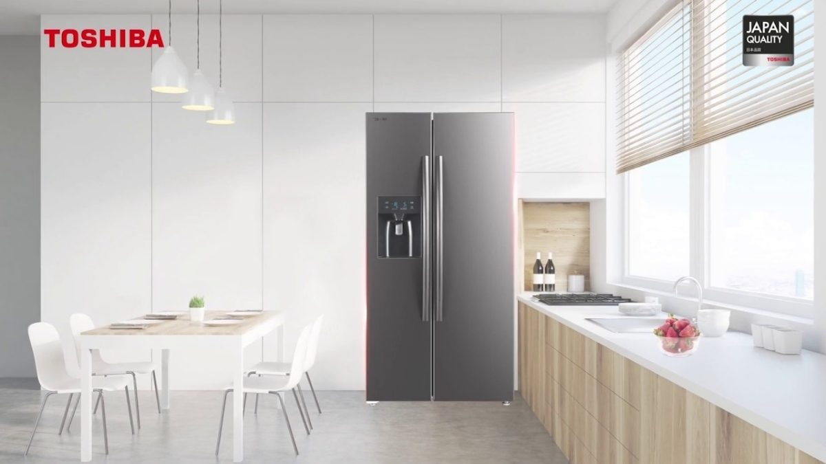 Tủ lạnh Toshiba có tốt không: Tủ lạnh Side By Side