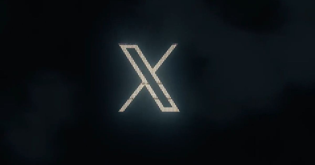 Logo X mới của Twitter