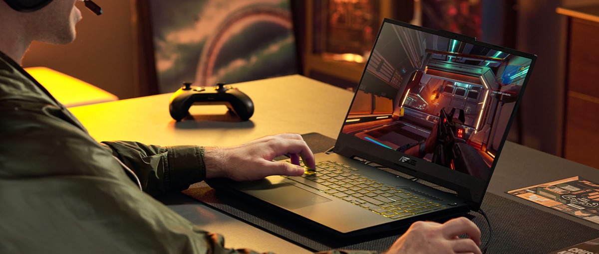 Mặt trước ASUS TUF Gaming A15 FA507NV