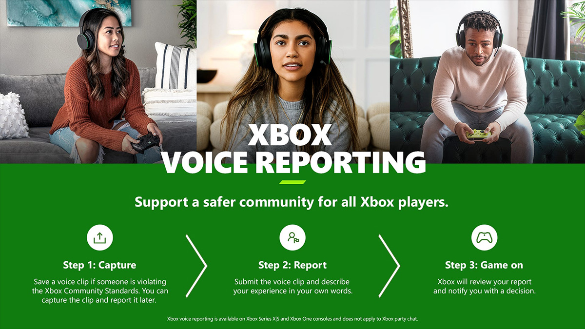 Xbox thử nghiệm chức năng báo cáo toxic qua voice bằng phương thức quay video