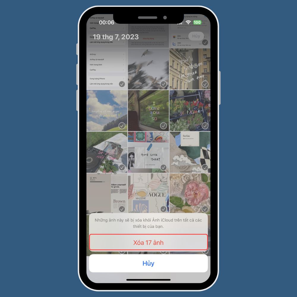 Xóa bớt hình ảnh trong Thư viện và lưu trữ ảnh trên iCloud - Hình 1