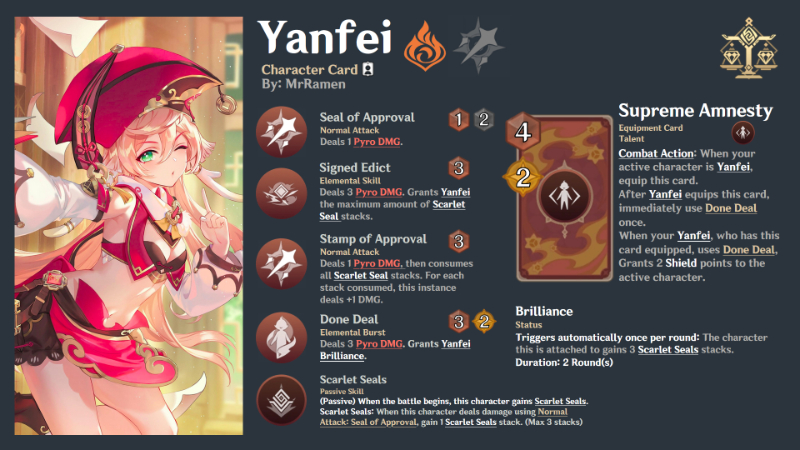 Yanfei Thất Thánh Triệu Hồi