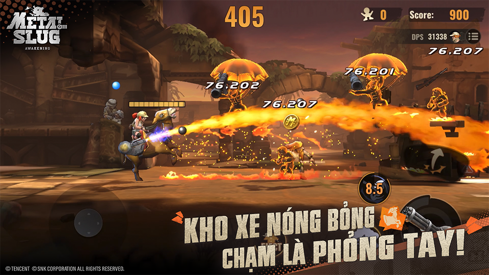 Những phương tiện hoàn toàn mới đảm bảo khả năng tấn công linh hoạt.