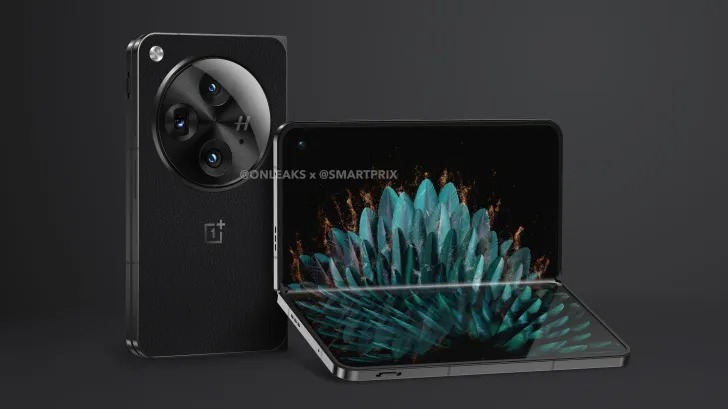 Hình ảnh render được cho là OnePlus Open
