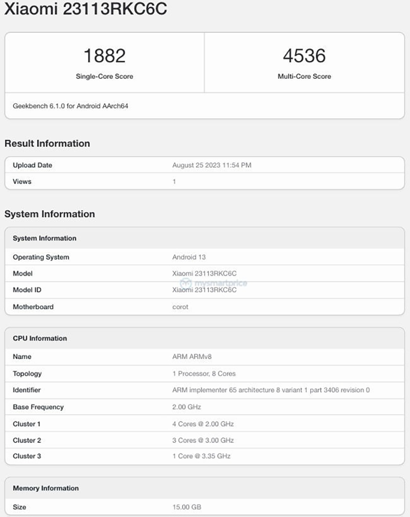 Redmi K70 Pro xuất hiện trên Geekbench