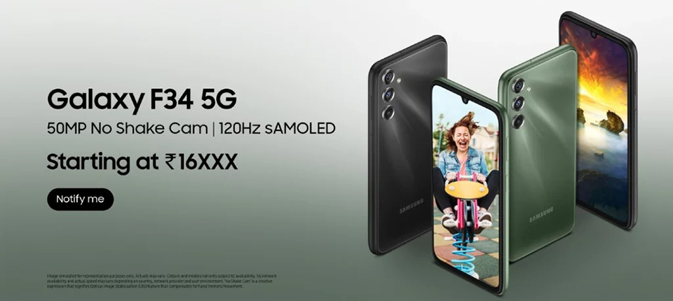 Galaxy F34 5G ra mắt ngày 4/8