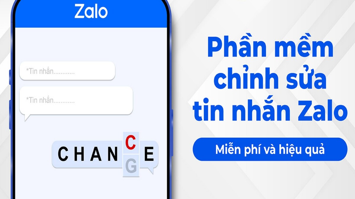 Phần mềm chỉnh sửa tin nhắn trên Zalo hiệu quả Zeddit