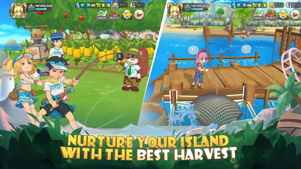 Thích game nông trại - Thử ngay Tour of Neverland: Journeys