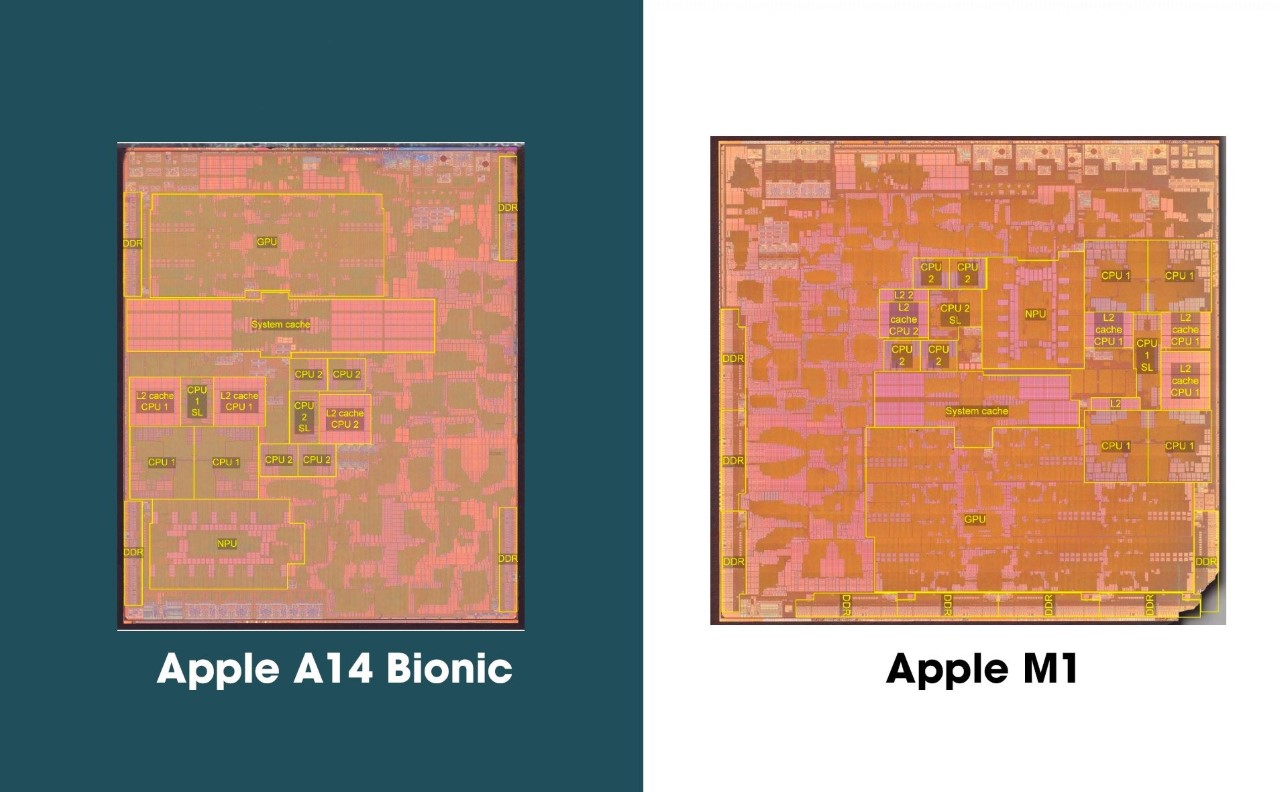Chia sẻ từ vi xử lý di động nên Apple không tốn nhiều thời gian tối ưu
