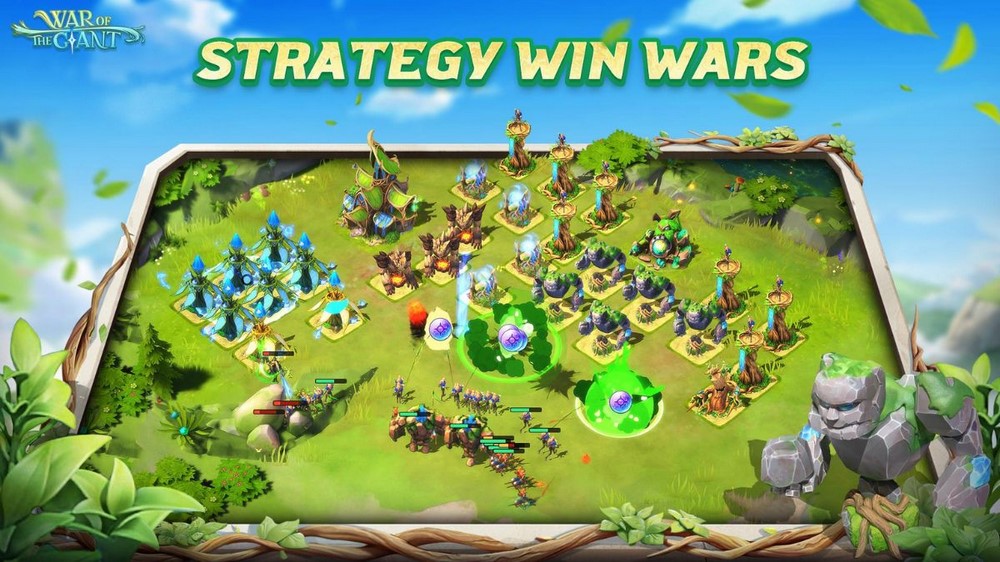 Đại chiến xuyên lục địa cùng War of the Giant trên chiếc điện thoại của bạn