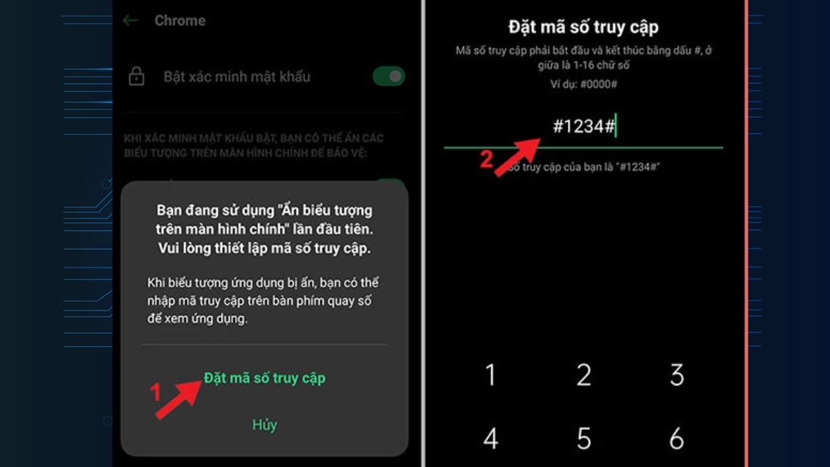 Cách ẩn ứng dụng trên điện thoại OPPO bước 3